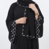 NEW TRANDY EMBROIDERY ABAYA WITH SAME HIJAB