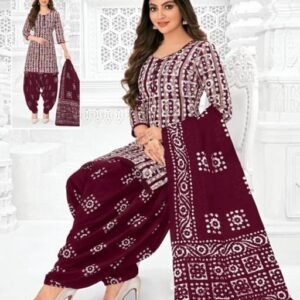 Women Cotton Printed Rteady to Wear Stitched Sawlar Suit Pack of 1