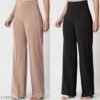 Trendy high-rise bell-bottoms with high-waisted bootcut trousers, jeans, pant & palazzo for women Combo of 2
