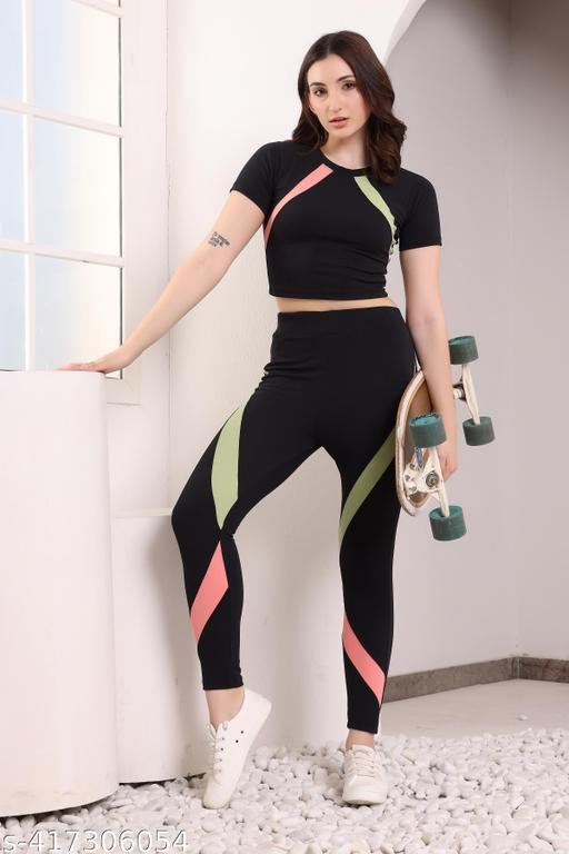 New Cozimi Fashion| Women Stylish Wear| Sport Wear| Gym Wear| Top And Bottom Set