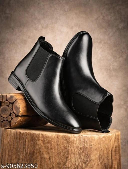 Classic Black chelsea Boot - Image 5