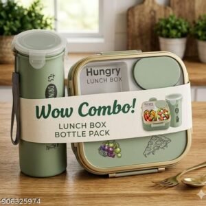 Designer lunch box with bottel