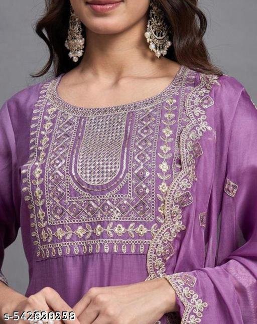 Kurti with Dupatta and Bottomwear - Image 5