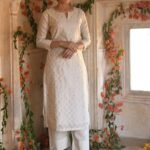 Women's Embroidered Kurta Pant Set With Dupatta