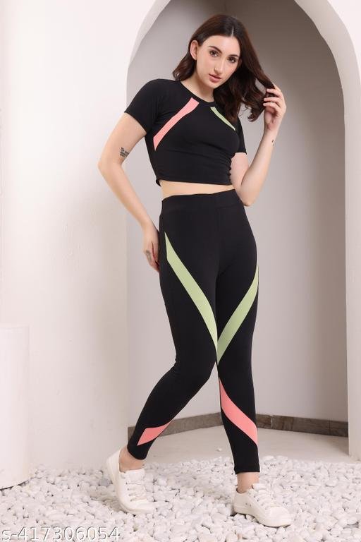 New Cozimi Fashion| Women Stylish Wear| Sport Wear| Gym Wear| Top And Bottom Set - Image 3