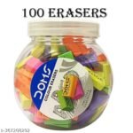 Color Eraser Jar Pack OF 100