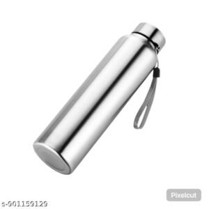 Stainless Steel Slim Light Weight Water Bottle With Loop 1000 Ml School,College,Fridge,Home & Office bottle for Mens and Womens (Pack of 1)