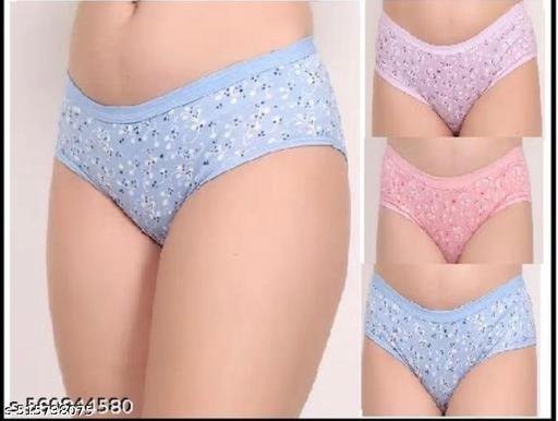 Trendy Women's Cotton Panties Combo Pack of 6 | Soft & Comfortable Daily Wear Underwear for Girls & Women | Breathable Innerwear for Everyday Use - Image 3