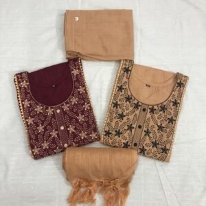 2 Kurta 1 pant 1 dupatta set for women
