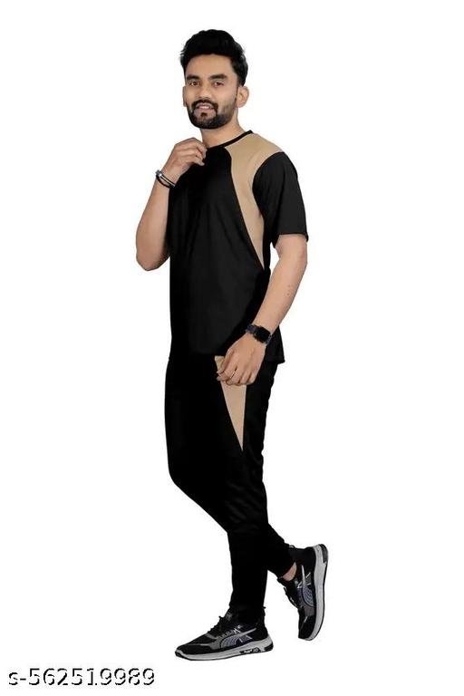 Men's ColourBlock Nightshuits/Tracksuit - Image 4