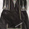 Black embroidery kurta pant set