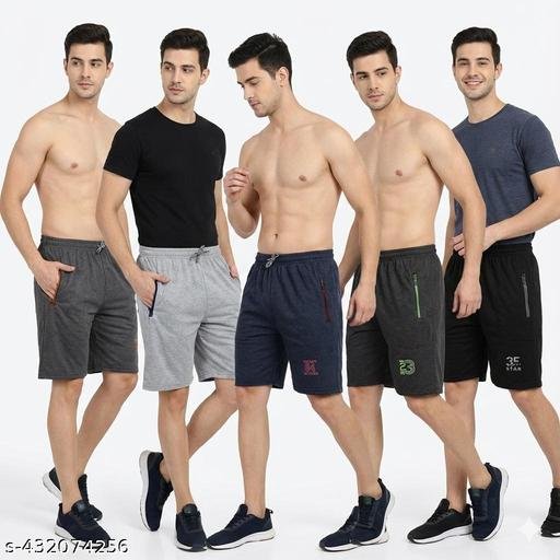 premium sports Men shorts combo pack of 5