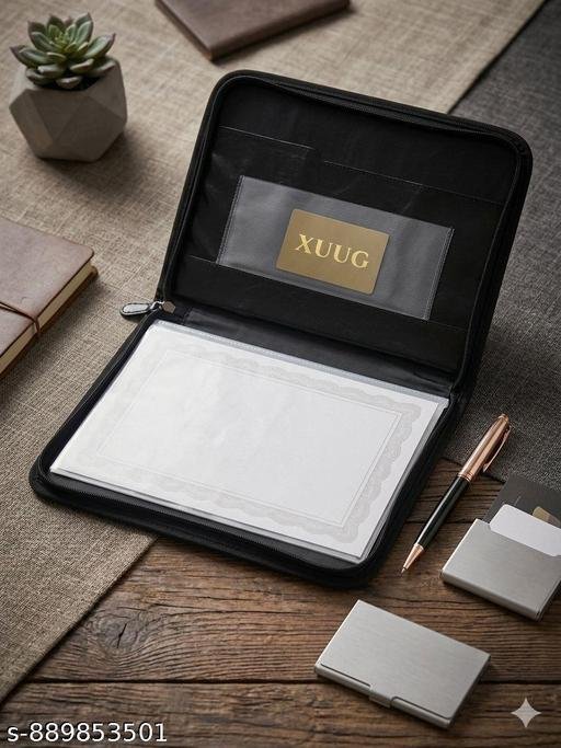 Porrtfolio FIle Folder With 20 leafs Brown Portfolio (BPF) - Image 3