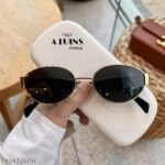 Retro Oval Sunglasses For Women & Men | Trending, Stylish & Durable Metal Frame Vintage 90s Sunglasses With UV 400 Protection Lenses