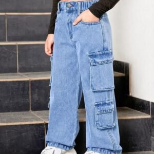 women cargo jeans, baggy jeans for girls,
