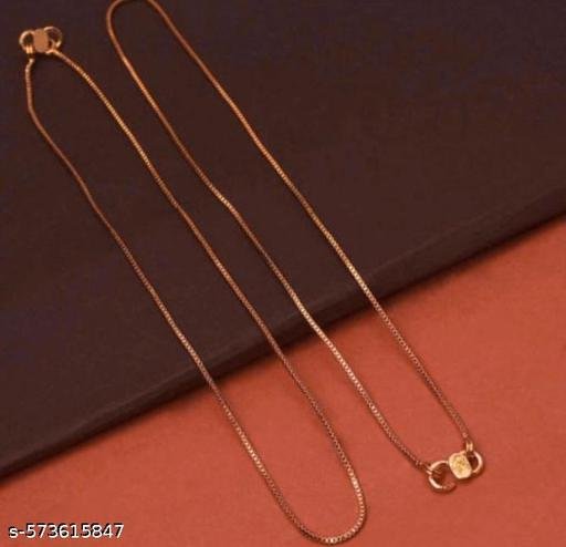 SaveriGroup Rose Gold Plated Anklets for Women Pack of 2 - Image 3