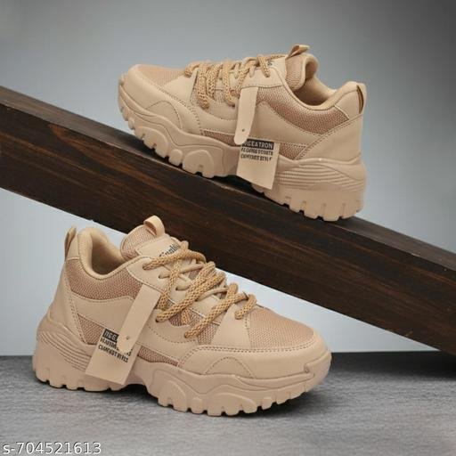 Women's Sneakers Casual Shoes Lace-up Breathable Comfortable Cushioned Footbed Insole Colorblock