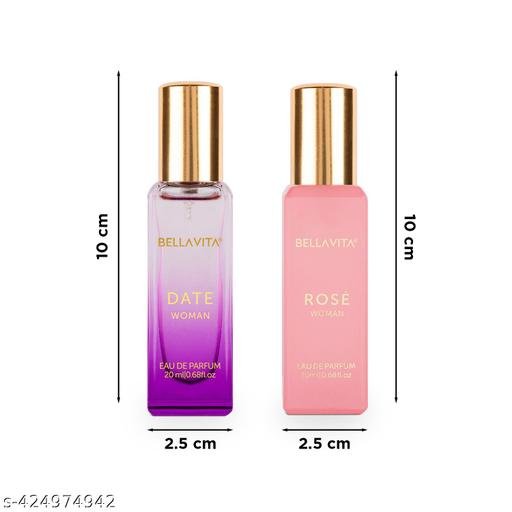 Luxury DATE Woman + ROSE Woman Perfume Combo for Women 40 ML (Pack of 2 Items 20ML Each) - Image 5