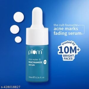 Rice Water & 10% Niacinamide Serum |10ml| For Bright & Clear Skin