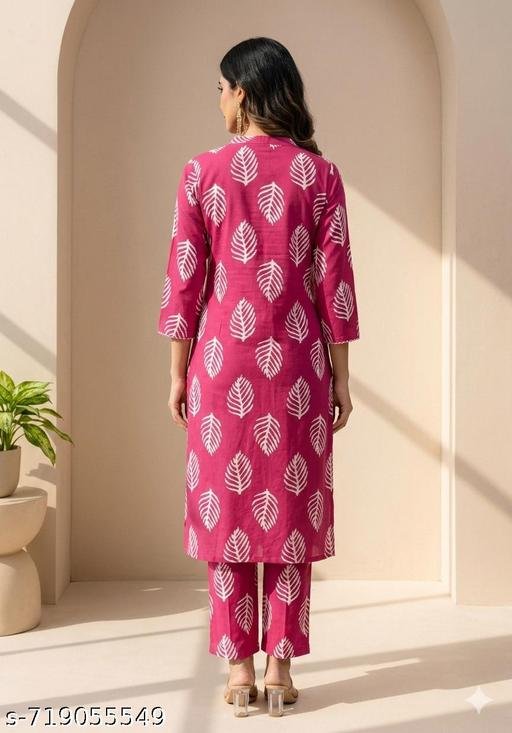 kurta set for women. printed kurta set - Image 5