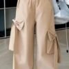 New Trendy Design Ribbon Trousers For Women