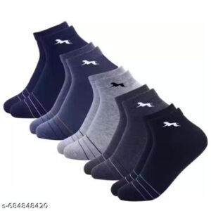 Perfect Rabdhira Summer Men Solid Ankle Length (Pack of 5) Quality Perfect