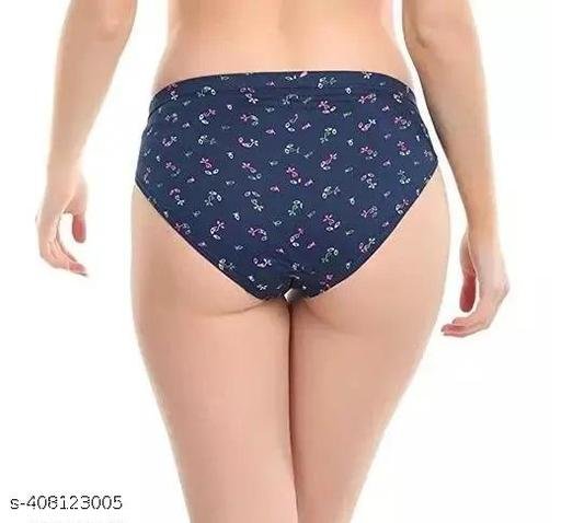 women’s Daily wear Printed Cotton Panties Multicolor Combo (Pack of 06) - Image 4