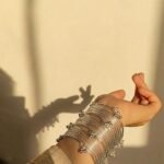 Trendy Transparent Jelly Bangles Combo for Women & Girls | 12 Glass Look Plastic Bangles with 4 Silver Kashmiri Ghungroo Bangles | Stylish Lightweight Jewellery