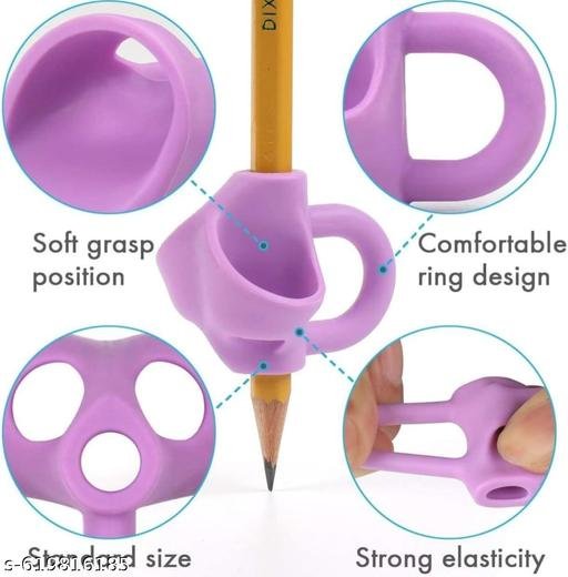Children Pensil Holder multiple colour, Pack Of 3pis Grip ( Pack of 3 ) - Image 3