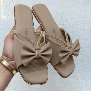 New stylish design flat slipper for womens