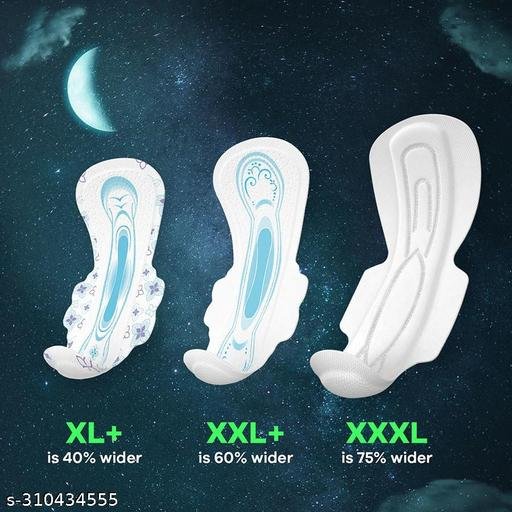 Jumbo Sanitary (100% leakage Proof Sanitary Napkins ) maxi 320mm XXXL size For Women Combo 40 Pads Pack Of / Total 40 Pads - Image 5