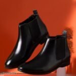 chelsea Syntethic Leather neo boots shoes for men.