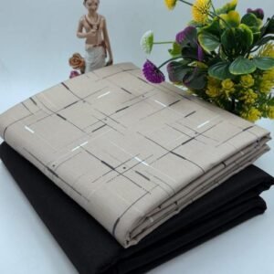 Product Name: Mens Casual Cotton Digital Printed Fancy Daily Wear Formal Shirt Pant Unstitched Material Fabric