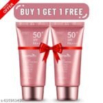 Collagen Face Cream Sunscreen SPF 50+ PA++++ | for Men & Women - 80ml (Pack of 2)