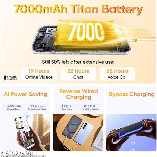 C83 6GB 128GB Blooming Purple- 5G Smartphone - Image 4