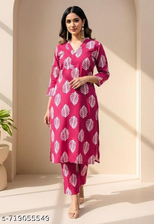 kurta set for women. printed kurta set - Image 3