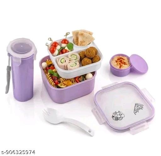 Designer lunch box with bottel - Image 5