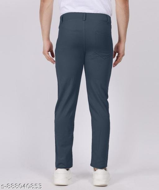 Men Modern Slim Fit Dress Pants – Comfortable Stretch Formal Trousers - Image 4