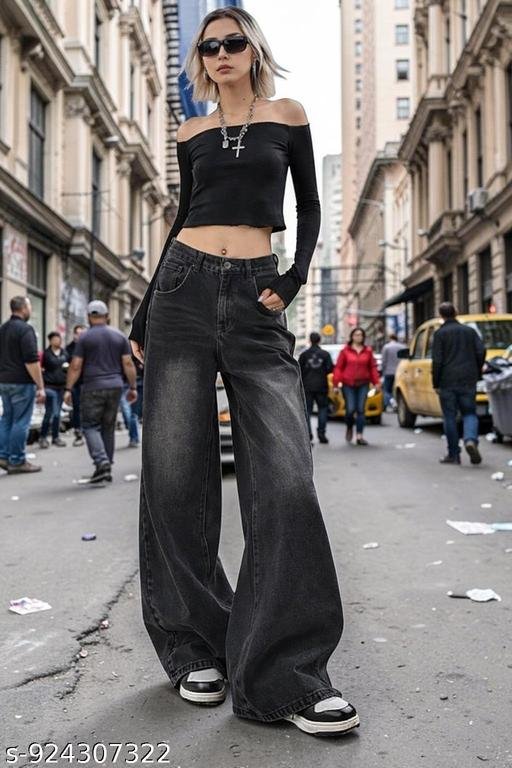 Whisker wide leg for womens - Image 3