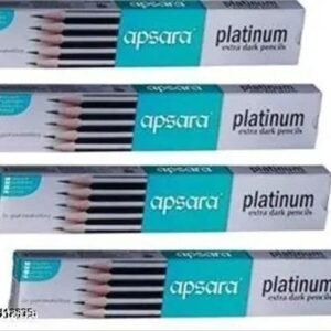 Apsara Platinum Extra Dark Pencils - Pack of 4
