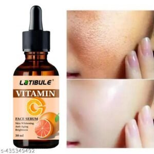 Latibule Vitamin C Face Serum - Skin Brightening Serum , Anti-Aging, Skin Repair, Supercharged Face Serum, Dark Circle, Fine Line & Sun Damage Corrector Face Serum(30ml)