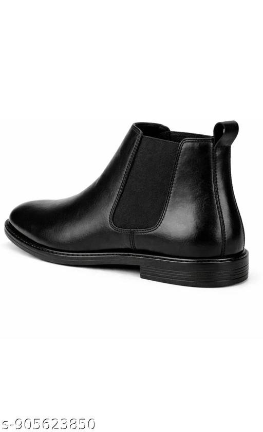 Classic Black chelsea Boot - Image 3