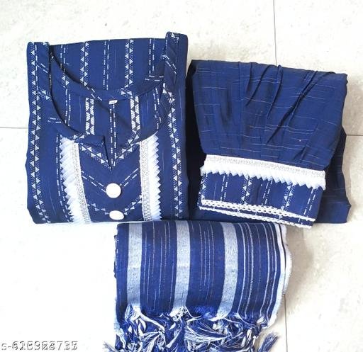Cotton Afghani Salwar Dupatta Set Afghani Dress Afghani Suit Salwar For Women - Image 3