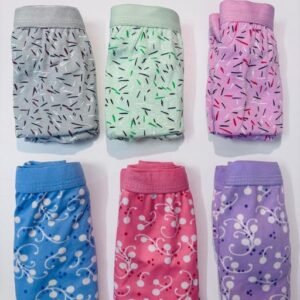 Trendy Women's Cotton Panties Combo Pack of 6 | Soft & Comfortable Daily Wear Underwear for Girls & Women | Breathable Innerwear for Everyday Use