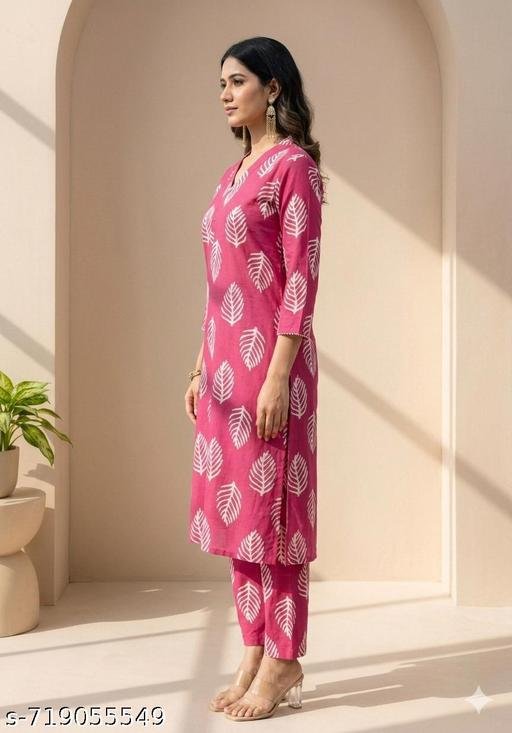 kurta set for women. printed kurta set - Image 4