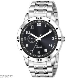 Men's steel watch