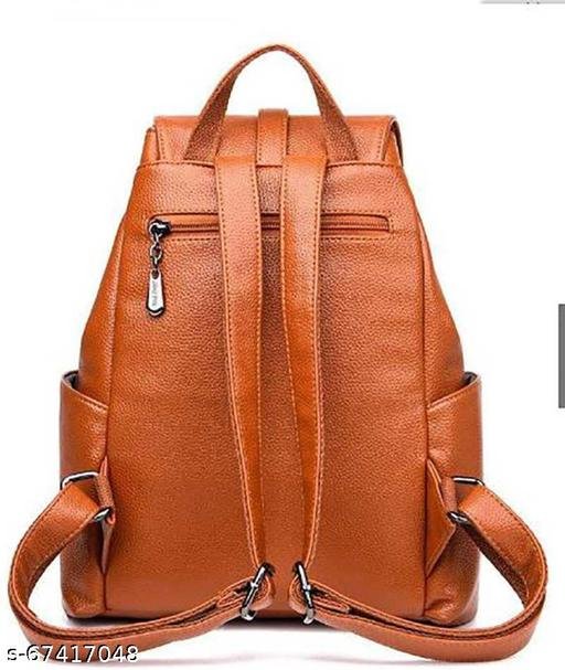 JAISOM Trendy Women Khaki Backpacks - Image 3