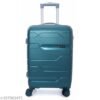 teal green suite case