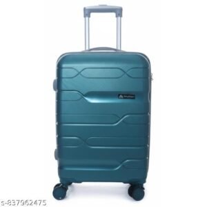 teal green suite case