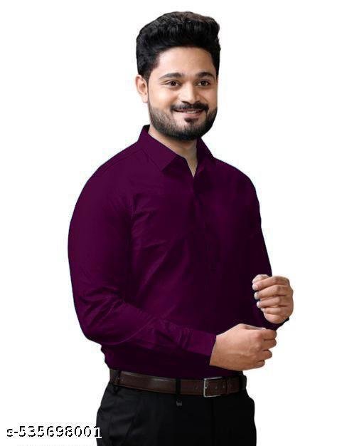 MACSAM Premium Stylish Shirts For Men - WINE - Image 4